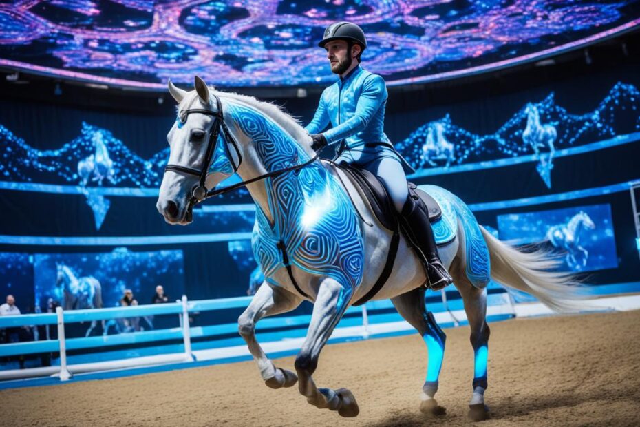 Horse Training with Holographic Assistants